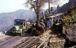 Darjeeling-Bahn 782  bei Gayabari  01.04.96