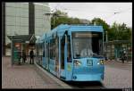 Haltestelle Schloss mit ST 14 Triebwagen. Aufgenommen am 14.05.10.  ...