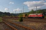 218 261-6 der Bahnbau ...  Armin Schwarz 27.07.2011