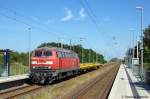 218 261-6 der Bahnbau ...  Stephan Kemnitz 22.08.2011