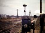G�terzug mit Dampflok n�hert ...  adolf stephan 18.10.2010