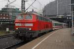 Hier 218 370-7 mit ...  Alexander Borchardt 22.10.2011