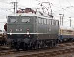 E50 091 bei der ...  Martin Morkowsky 09.04.2010