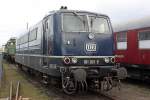 Die 181 001-9 im DB Museum Koblenz-L�tzel am 04,04,10  ...
