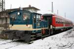Die 333 068-5 steht ...  Eric Otten 07.12.2010