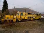 Gleisstopfmaschiene in Neckargem�nd von ...  Daniel Oster 10.11.2011