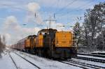 DB Schenker 6469 + 6463 Lintorf 30 Januari 2010  ...