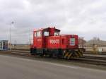 R9903 (Gmeinder D25B, Baujahr 1980) von Railion in Delfzijl Hafen ...
