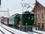 DBB - Rangierlok Tm 2/2 115 in Burgdorf am 30.01.2010 ...