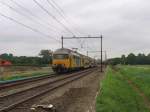 7854 mit Regionalzug 6035 Utrecht CS-Tiel bei Houten am 11-6-2010. ...