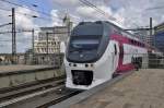 Die OV Chip DD IRM bei Einfahrt von Amsterdam CS ...