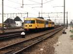 de-ii DE-II 166 als Regionalzug 7854 Winterswijk-Zutphen in Zutphen am 28-2-1995. Bild und scan: Date Jan de Vries.