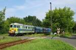 Mit einem Kohlezug der ...  Christopher P�tz 05.08.2011