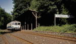 Am 16.05.1993 fand auf der Wuppertaler Nordbahn eine Sonderfahrt mit den Akkutriebwagen 515 604-7 und 515 690-3 und einem 815 statt.