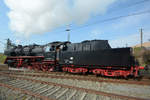 Führerstandsfahrten mit der Dampflokomotive 50 3552-2. (Dresden-Altstadt, April 2017)