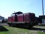 V100 1365 BayernBahn Gmbh BEM Bayerisches Eisenbahnmuseum Nordlingen, 20-04-2007 - Bahnvideos in Youtube - http://www.youtube.com/user/cortiferroviariamato/videos