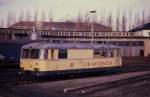 Nur noch wenige Fahrzeuge nutzten im Jahr 1990 das große BW Osnabrück Rbf.