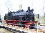 75 501 im Eisenbahnmuseum Schwarzenberg. (Sommer 2007)