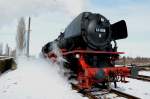 41 096 im Traditionsbahnbetriebswerk Stassfurt am 23.03.2013