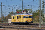 Der Diagnose-VT 701 167-9 von DB Netz rollt durch den Badischen Bahnhof. Die Aufnahme stammt vom 16.10.2017.