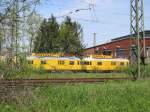 Am 30.04.2005 waren im Bereich des Gter- und Rangierbahnofs in Karlsruhe einige Turmtriebwagen der BR 701 abgestellt.