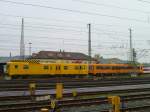 In Lichtenfels standen am 30.04.13der ORT 708 332-2 und 708 327-2 schn zusehen die beiden Farbgebungen.