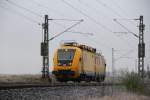 711 114-9 DB bei Reundorf am 09.12.2014.