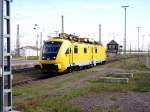 TVT 711 103-2 aus Halle(Saale) bei Ankunft in Leipzig Hbf.