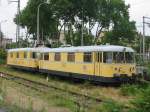 725-003 und ein anderer Messzug waren am 7.7 und 8.7.2005 in Mannheim Hbf abgestellt.