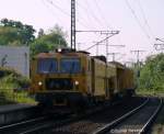 Schieneninstand-und Bauzug durchfhrt Dresden Cotta am 6.5.11  Doppeltes Danke an den TF :)