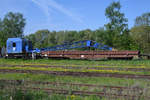 Der Eisenbahndrehkran EDK 10 Ende April 2017 in Ketzin.