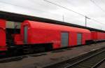 DB Gertewagen 80 80 97 80 008-6 Gertewagen 381 im Tunnelhilfszug, am 04.04.2012 in Kassel Hbf.