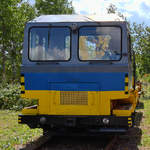 Ein Rottenkraftwagen SKL 25 / LK stand im August 2018 im Eisenbahnmuseum Weimar.