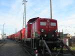 Hier steht die 714-004 in Mannheim Hbf.