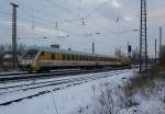 Und am 13.12.2012 kam 218 392-9 mit dem Gleismesszug  RailLab 1  in Richtung Norden durch Eschwege West.