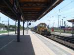 229 147+293 007 mit Bauzug Richtung Berlin am 16.07.2011 in Stendal.