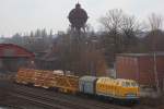 Das U-Boot 229 181 stand am 2.12.11 vor dem alten Wasserturm in Duisburg-Entenfang abgestellt.