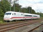 ICE Messzug in Minden am 07.10.2015 um 14:39 Uhr bestehend aus 410 102-8 --- 810 102-4 --- 810 101-6 --- 410 101-0.