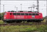 110 169-0 abgestellt im Hbf Stralsund am 03.10.06 