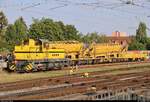 Bm 847 853-9  Lok Goldau  der Carlo Vanoli AG ist im Bahnhof Basel Bad Bf (CH) abgestellt.