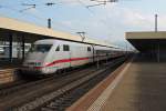 Ausfahrt von 401 519-4/401 051-8  Osnabrück  am 04.10.2014 in Basel Bad Bf in Richtung Freiburg.