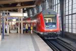 BERLIN, 25.09.2009, RE1 nach Eisenhüttenstadt im Bahnhof Friedrichstraße