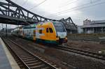 445 114-2 fährt am 11.3.2017 als RE2 (RE63965) von Cottbus nach Wittenberge in Berlin Gesundbrunnen ein.