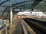 BERLIN, 16.11.2004, der S-Bahnhof Lehrter Straße wird zum neuen Hauptbahnhof umgebaut