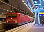 114 033 mit einem Regionalexpress im Berliner Hbf 8.9.09