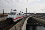 Hier 402 043-4  Bautzen/Budyin  als ICE843 von Kln Hbf.