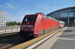 Hier 101 003-2 mit IC2070 von Dresden Hbf.