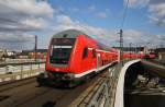 Hier ein RE1 (RE18185) von Brandenburg Hbf.