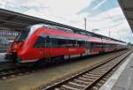 Hier 442 832-2 als RE7 (RE92718) von Berlin Lichtenberg nach Wünsdorf-Waldstadt, dieser Triebzug stand am 23.6.2013 in Berlin Lichtenberg.