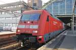 Hier 101 004-0 mit IC143 von Schiphol Airport nach Berlin Ostbahnhof, dieser Zug stand am 29.10.2011 in Berlin Ostbahnhof.